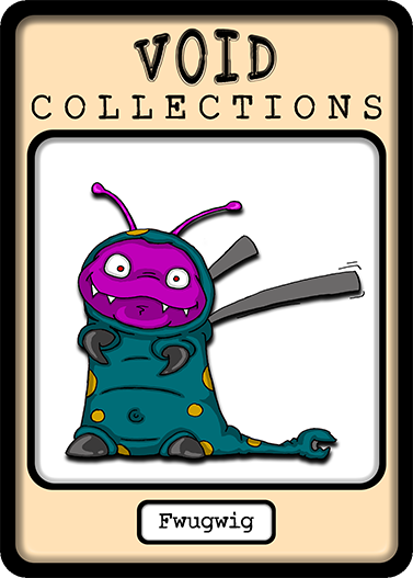 A picture of the Fwugwig card with its standard border.