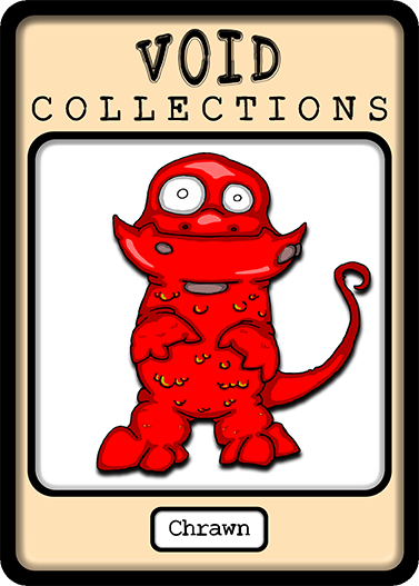 A picture of the Chrawn card with its standard border.