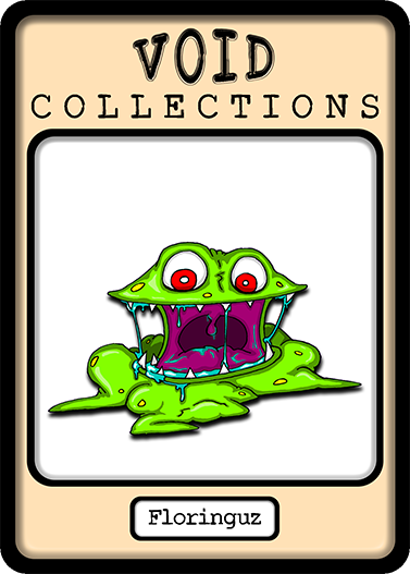 A picture of the Floringuz card with its standard border.