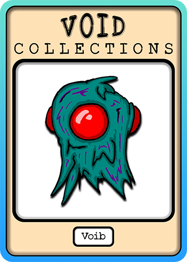 A picture of the Voib card with its standard border.