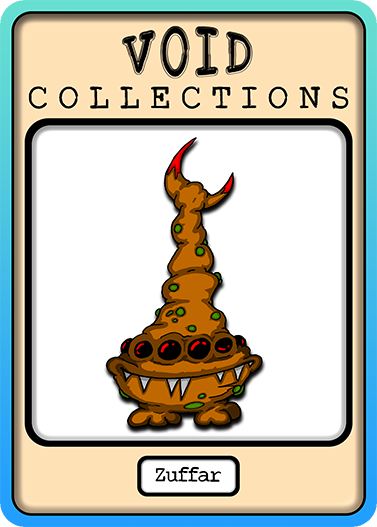 A picture of the Zuffar card with its standard border.