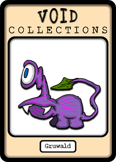 A picture of the Gruwald card with its standard border.