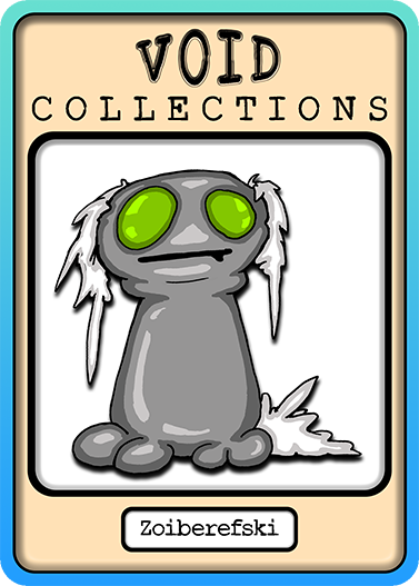 A picture of the Zoiberefski card with its standard border.