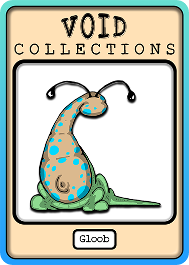 A picture of the Gloob card with its standard border.
