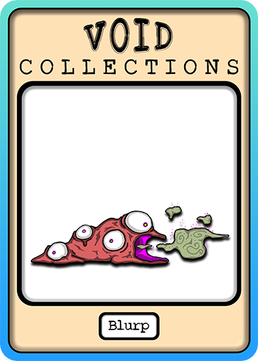 A picture of the Blurp card with its standard border.