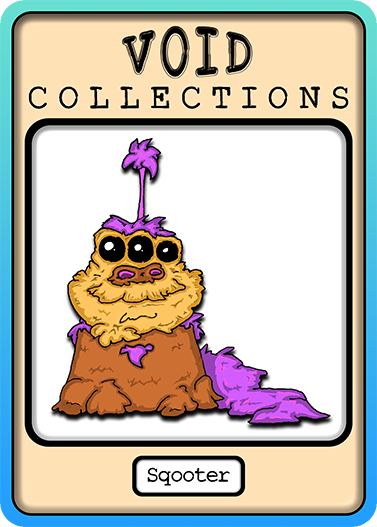 A picture of the Sqooter card with its standard border.